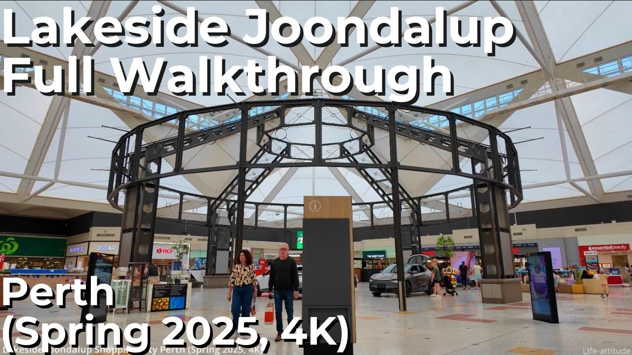 Lakeside Joondalup Shopping City Perth Australia (Spring 2025, 4K) | Full Walkthrough