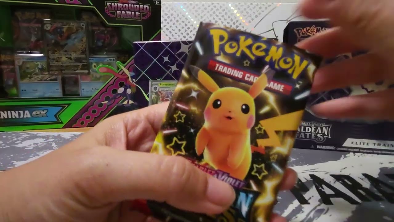 Paldean Fates ETB Opening — The Shiny Hunt Starts NOW ✨