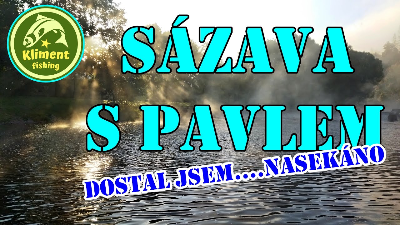 Přívlač na podzimní Sázavě * Spinning on the autumn Sázava river