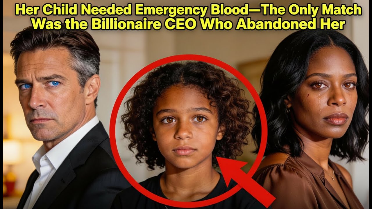 Her Child Needed Emergency Blood—The Only Match Was the Billionaire CEO Who Abandoned Her