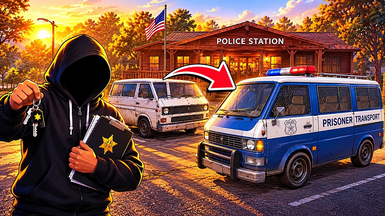 I Pimped My Ride Into A Police Van &mdash; Police Chief Simulator [09]