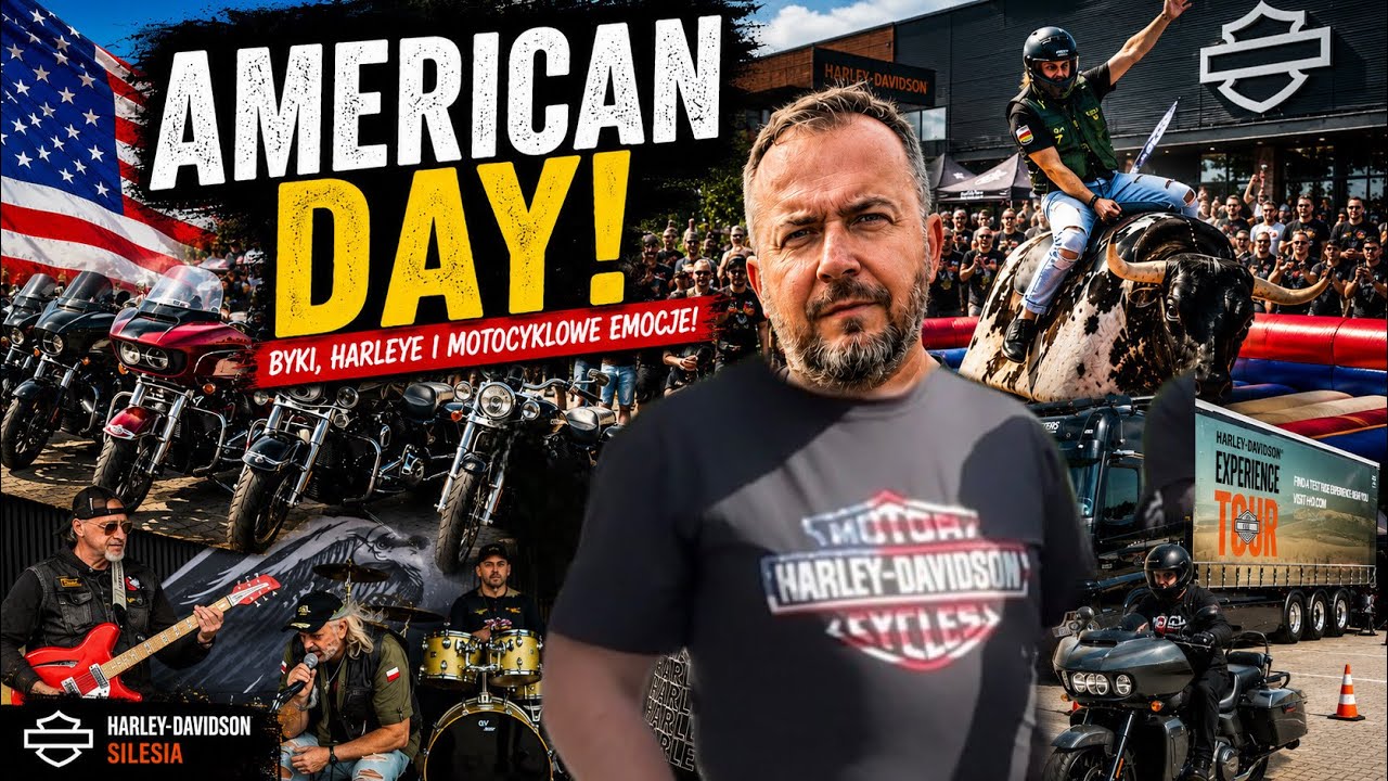 Najbardziej amerykańska impreza tego lata? Harley-Davidson Silesia!