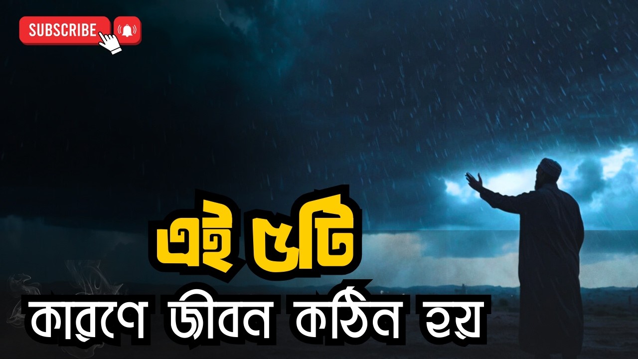 “হঠাৎ কেন জীবন কঠিন হয়ে যায়? আল্লাহর ৫টি গোপন হিকমাহ”