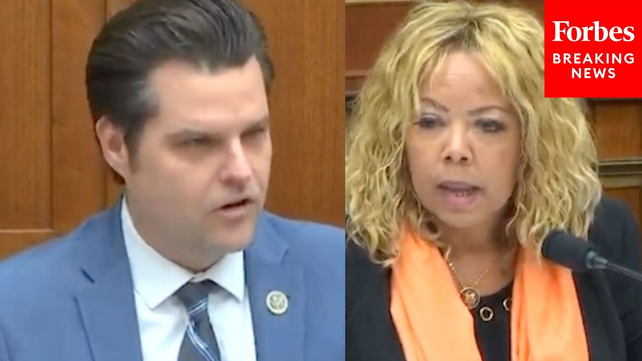 'I Really Take Offense To The Comments That Were Just Made': Matt Gaetz Rebuked By Lucy McBath