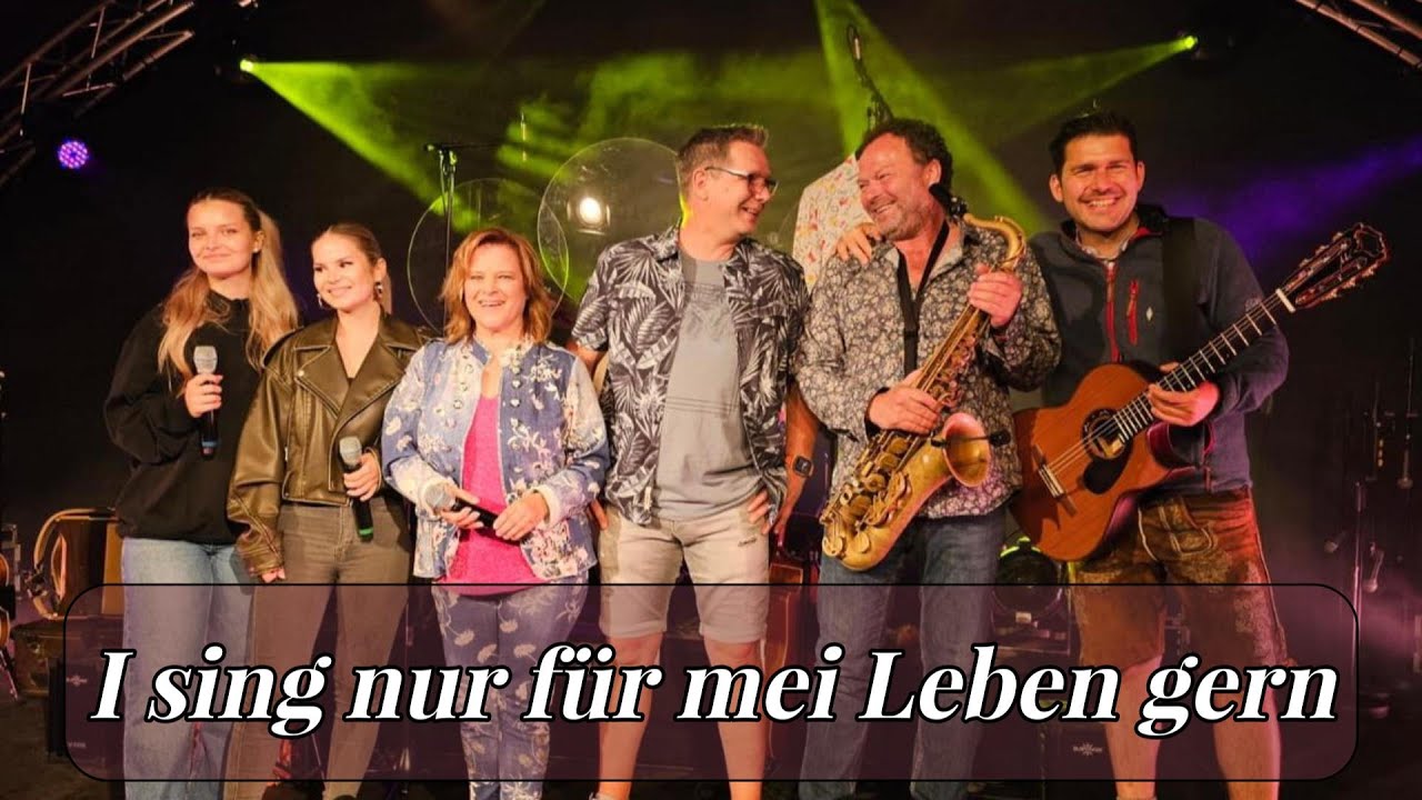 Nicki - I sing nur für mei Leben gern (New Song) - Live in Plattling am 23.06.2023 (Multicam 4k)
