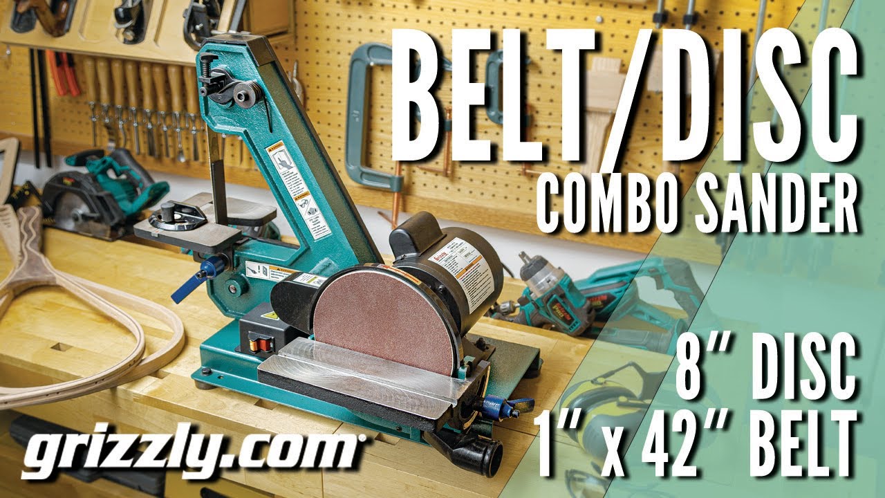 Features of the Belt/Disc Combo Sander | H8192 | Grizzly Industrial