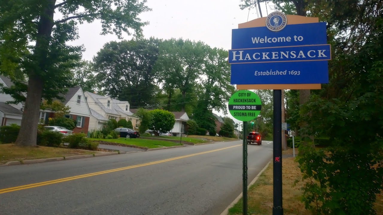 Walking in Hackensack, New Jersey, USA | Some of the streets in the northwestern part of the city