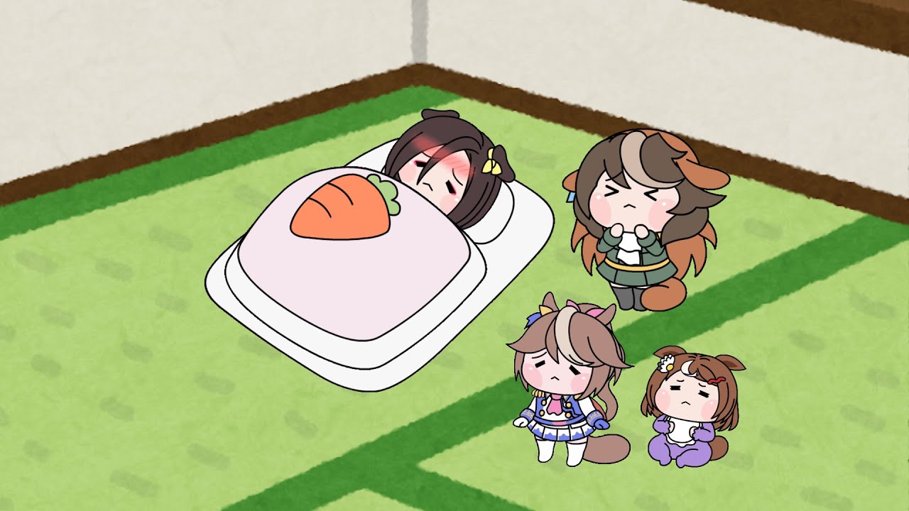 エアグルーヴママ風邪をひく【ウマ娘たぬき】