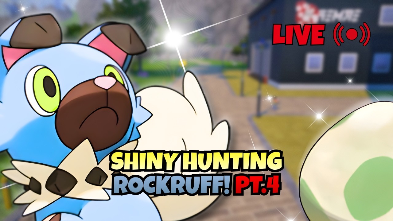 LIVE: 4 Days No Shiny Rockruff… Unbelievable