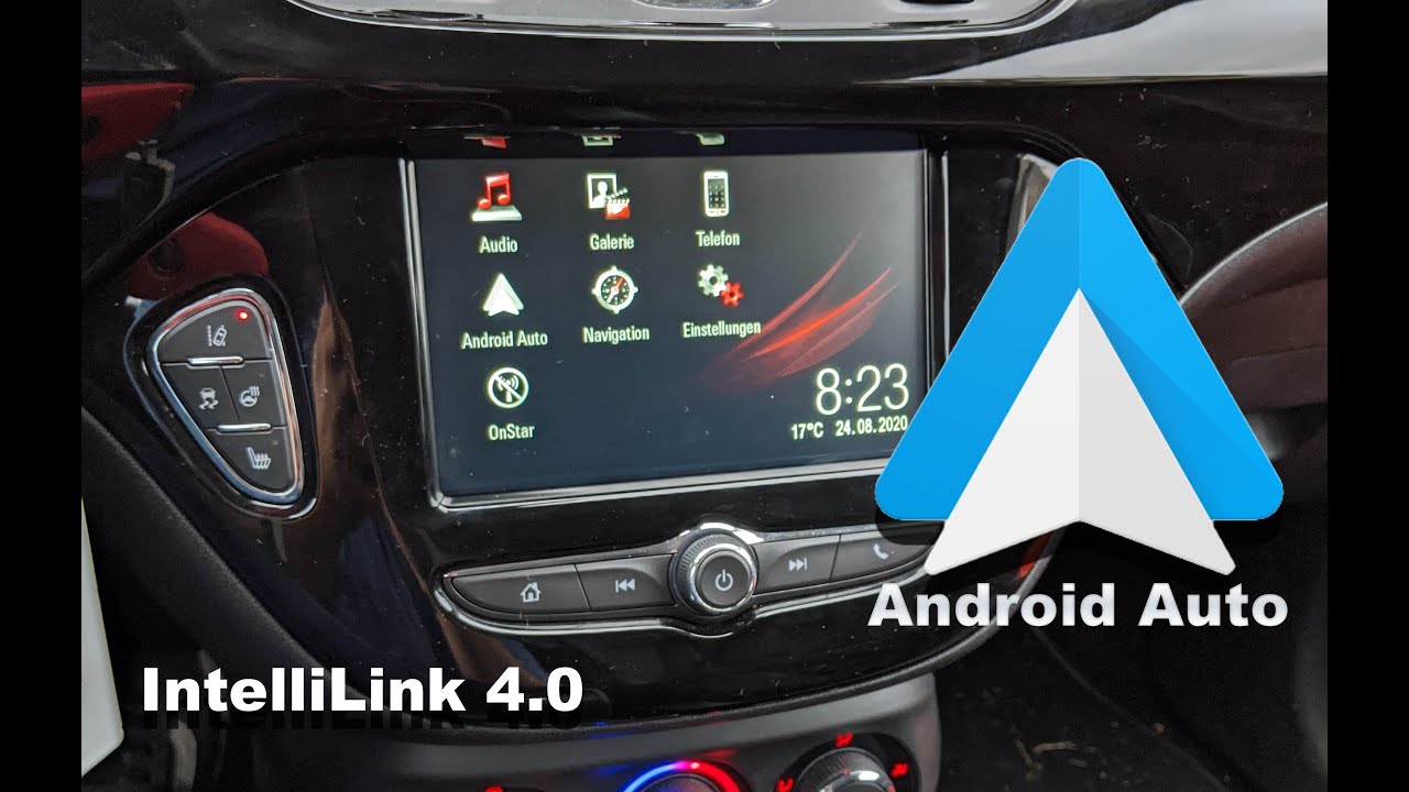 IntelliLink R4.0 | AndroidAuto™ im Opel Corsa E (2015)