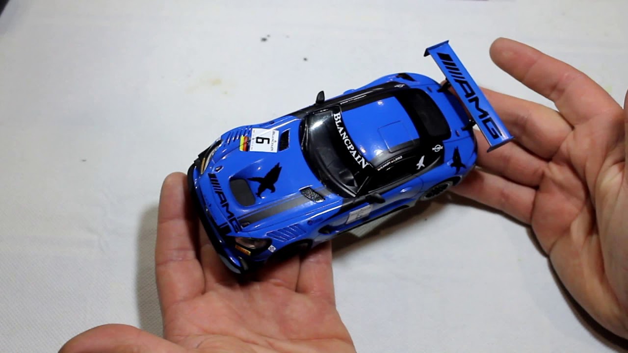 59-Mercedes AMG GT3 Black Falcon Scalextric, SCX