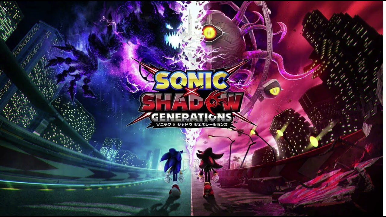 SonicX shadow generations What I made of￼