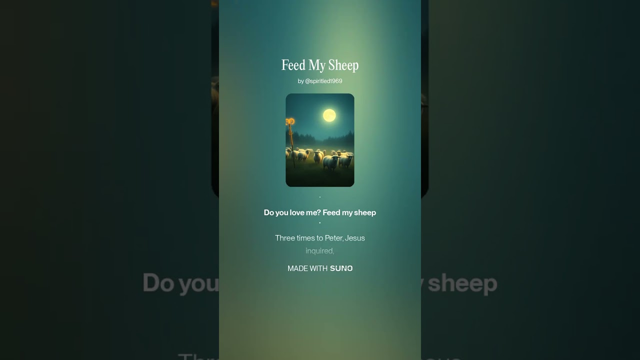 Feed My Sheep