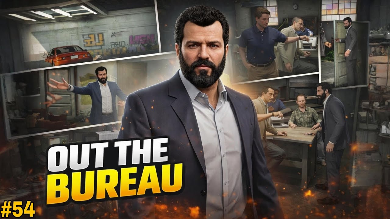 OUT THE BUREAU – MICHAEL KA SABSE DANGEROUS PLAN 😱 | GTA 5 HIGH RISK MISSION HINDI VOICE 