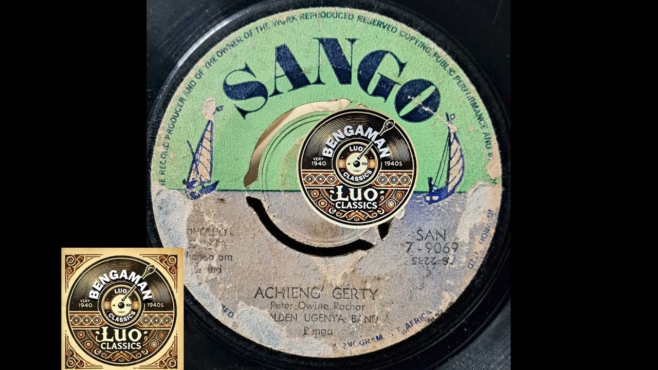 Golden Ugenya Band - Achieng Gerty (P. O Rachar SANGO 9069)