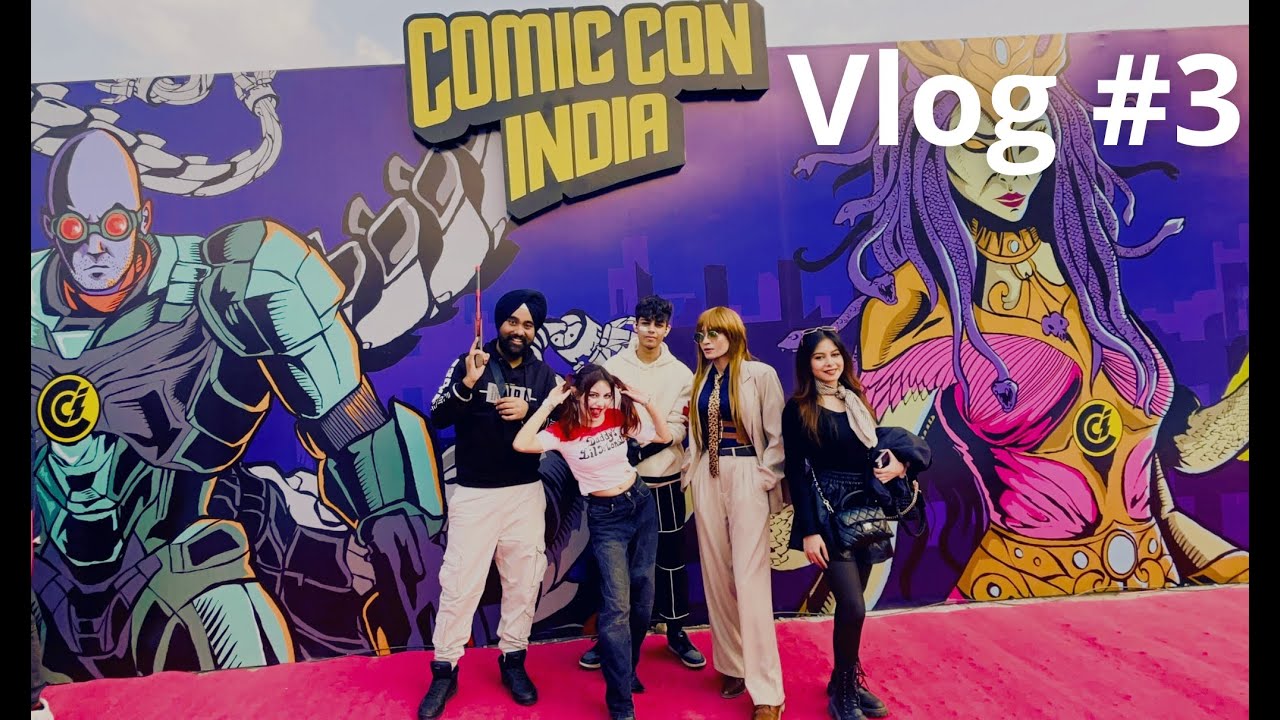 Comic Con Delhi 2024 | (Vlog #3)