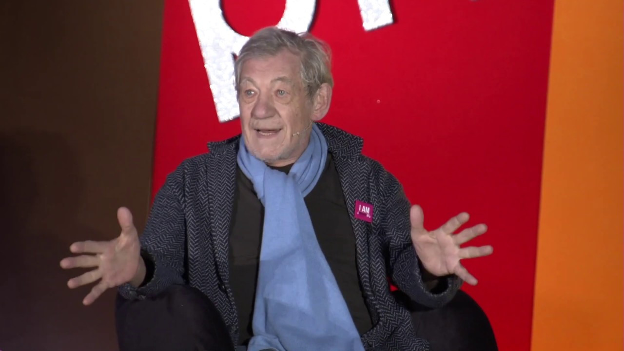 Ian McKellen and Evan Davis | National Student Pride 2019