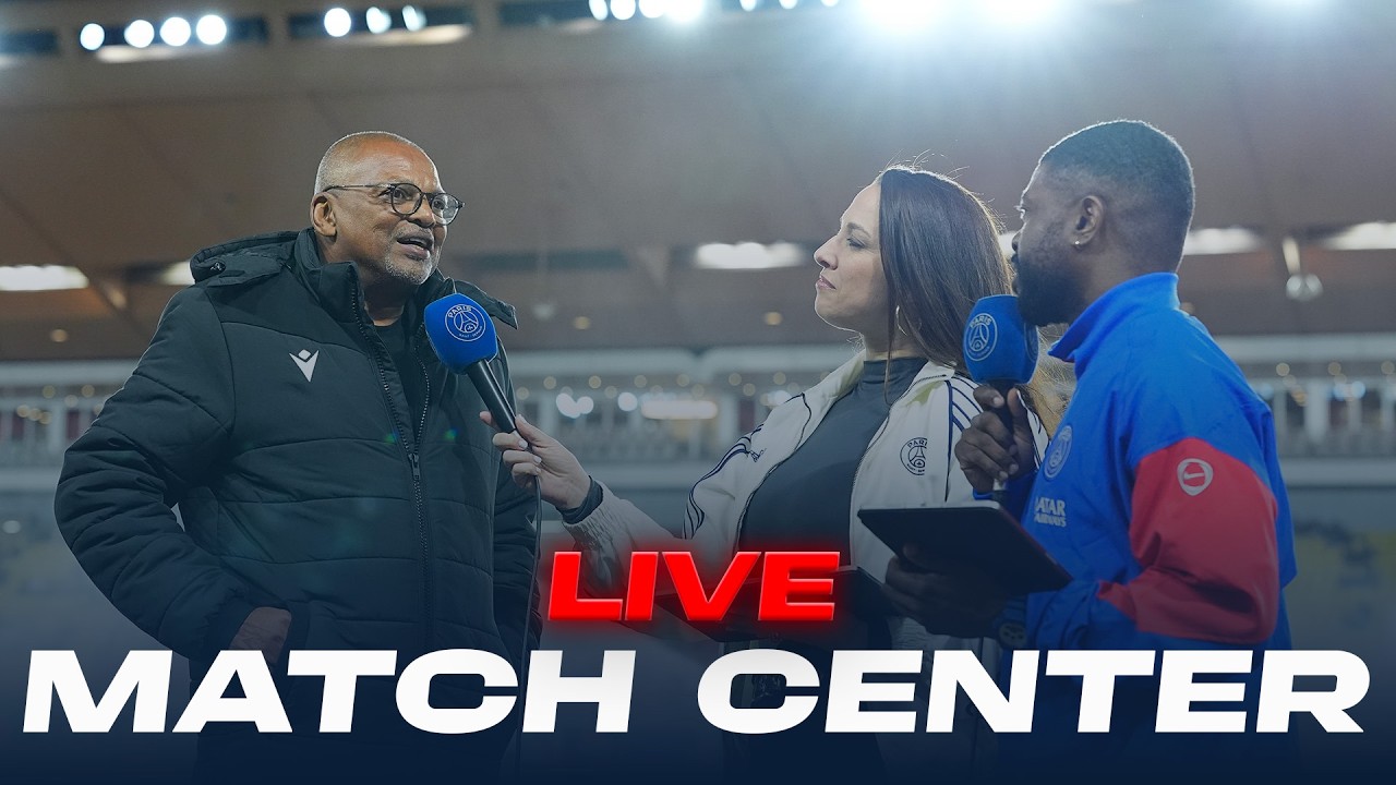 🎙️ Match center : AS Monaco - Paris Saint-Germain 🔴🔵