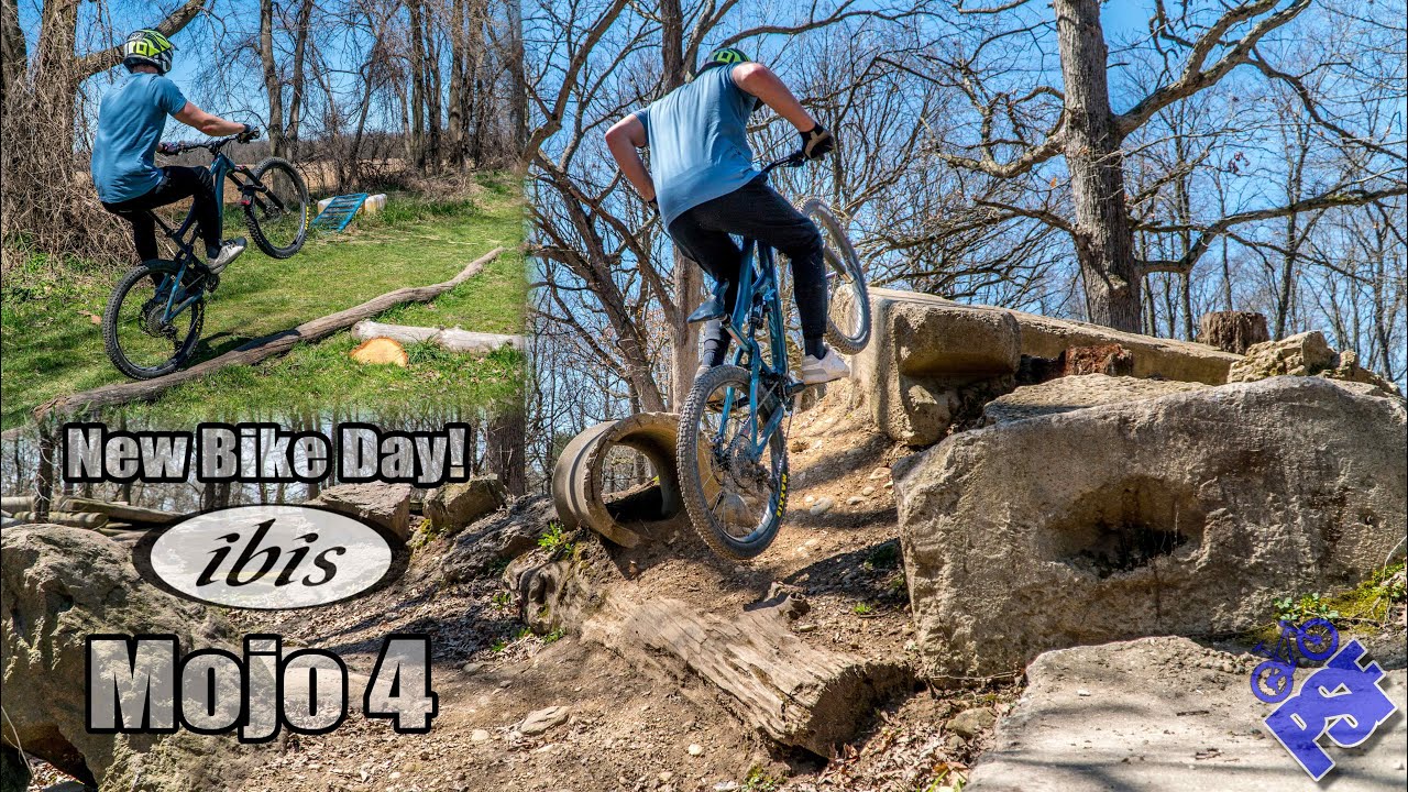 The New Ibis Mojo 4 is Here! New Bike Day Build, Check and Ride 👍