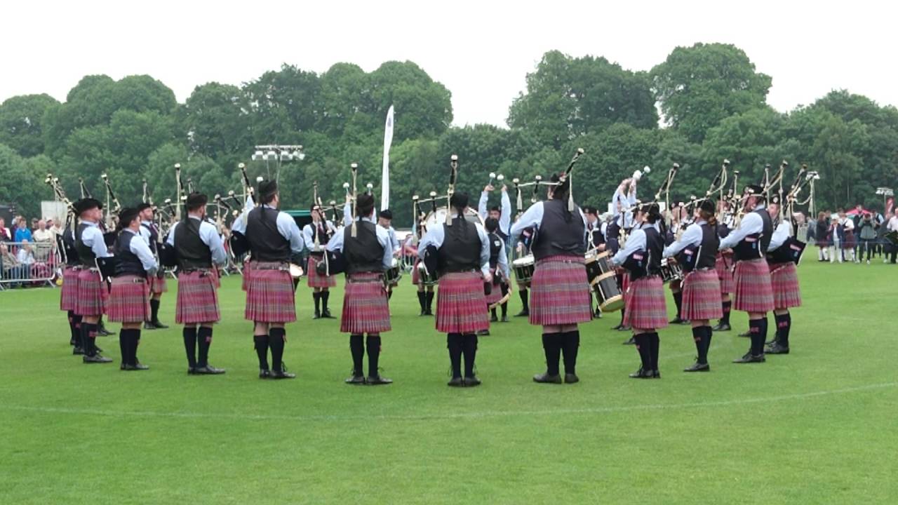 2016 UK Pipe Band Championships - Dowco Triumph Street Pipe Band