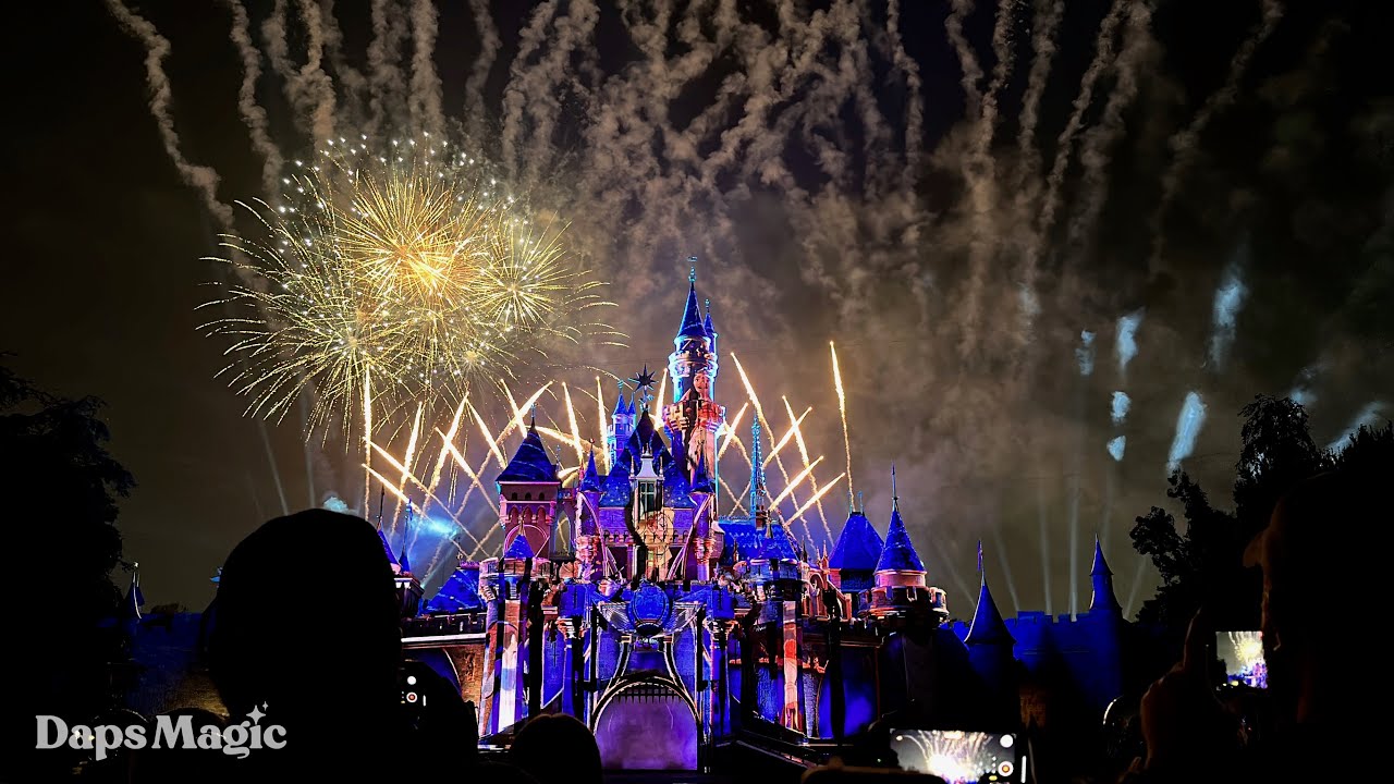LAST: Wondrous Journeys Fireworks Spectacular at Disneyland in 2023 4K
