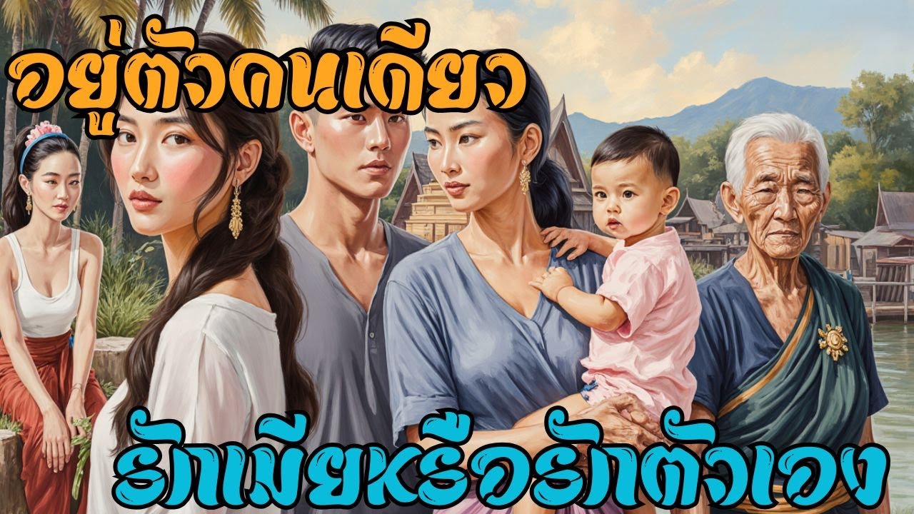 รักเมียหรือรักตัวเอง - ทำตัวเหมือนอยู่คนเดียว! นิทานก่อนนอนสะเทือนใจ.