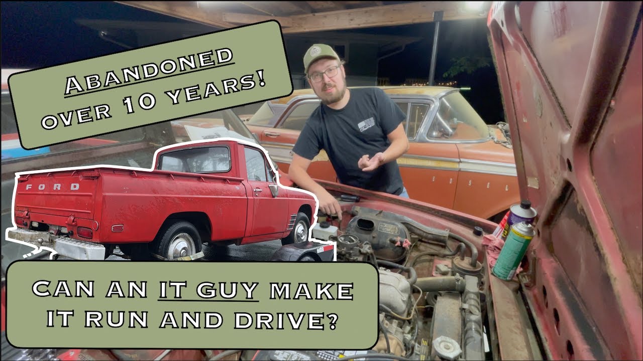 FORGOTTEN '74 Ford Courier | Will it RUN AND DRIVE?