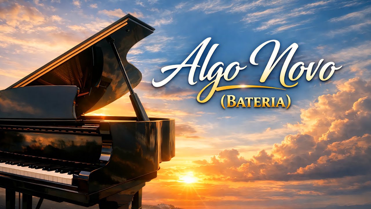 ALGO NOVO (BATERIA) || Cover Henrique Gomes