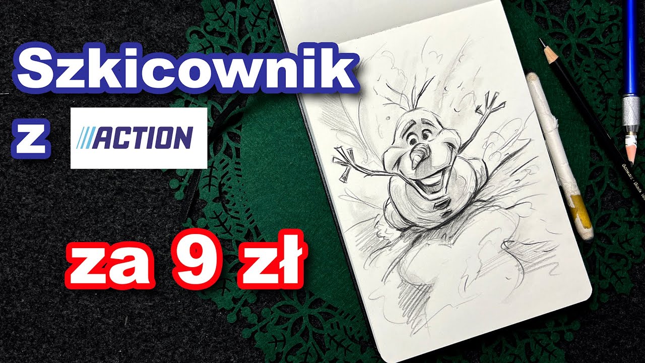 TANI SZKICOWNIK Z ACTION - szybki szkic