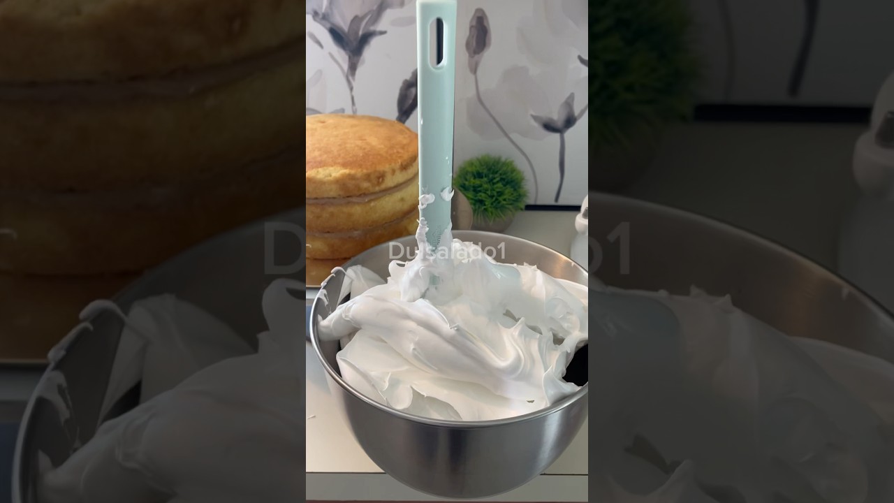 Receta suspiro dominicano!!🇩🇴🍰 