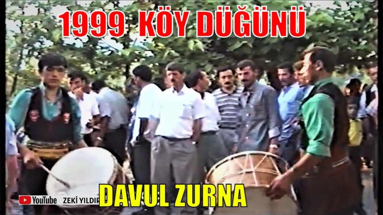 1999 SiNOP KÖY DÜĞÜNÜ (90lar Erfelek Davul Zurnası Nostalji)