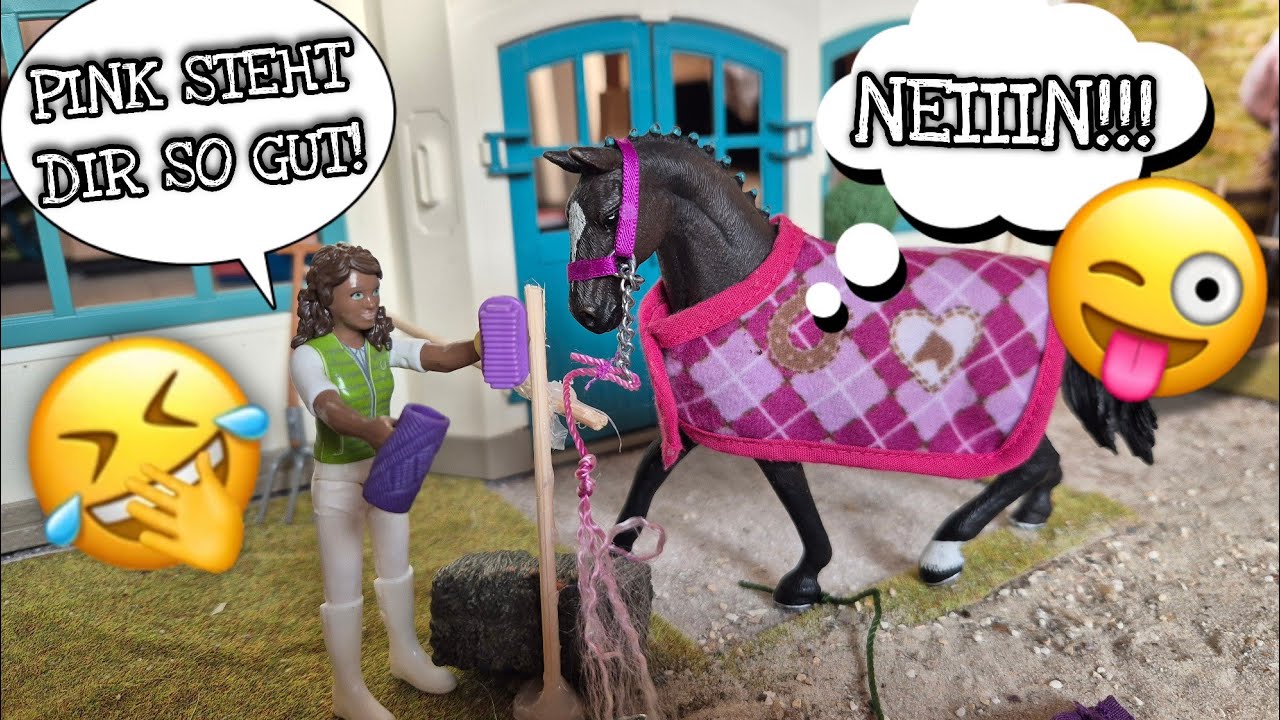 Was der Reiter SAGT vs. was das Pferd DENKT😂🤣LUSTIG Schleich Video 