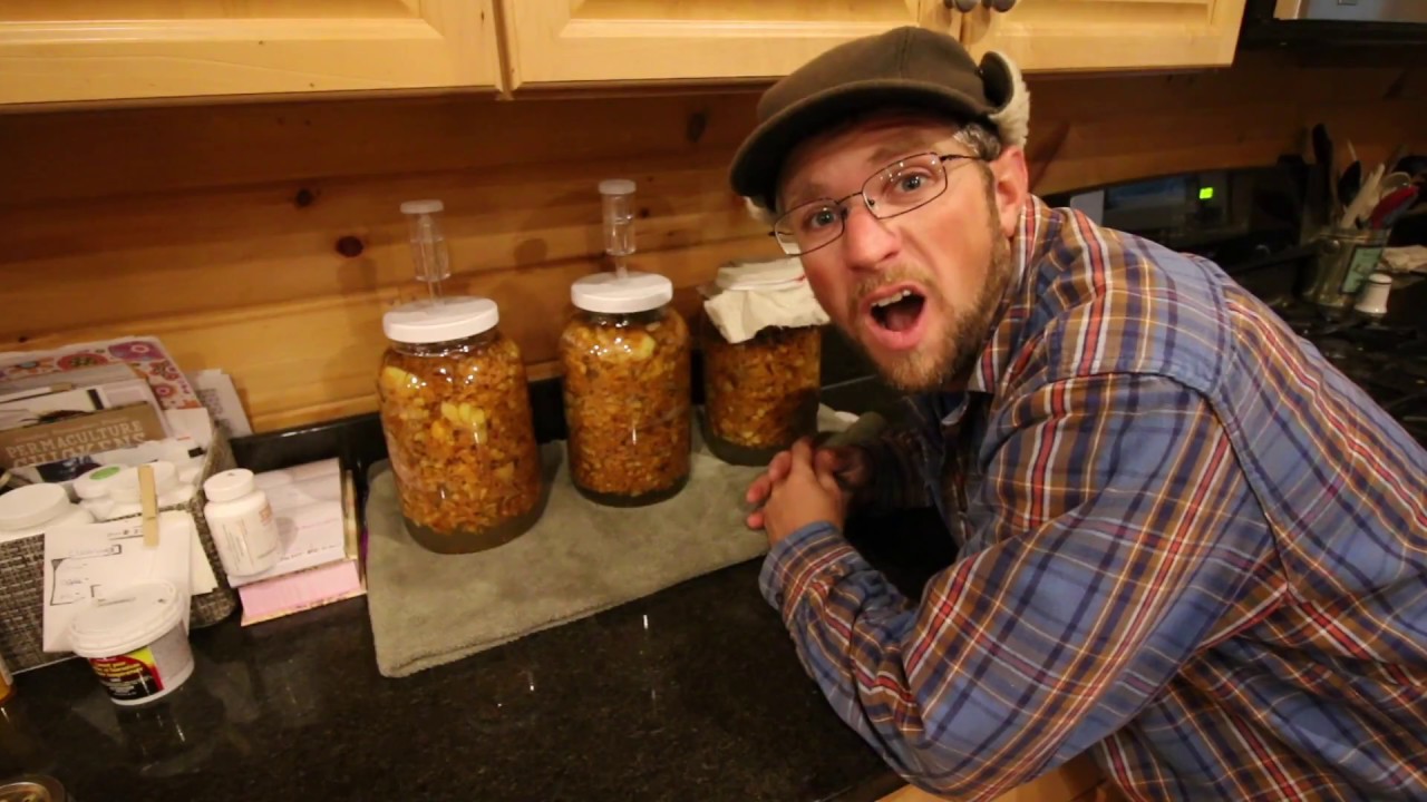 Cheap and  Easy DIY Fermenting Lid with Airlock for any Jar.