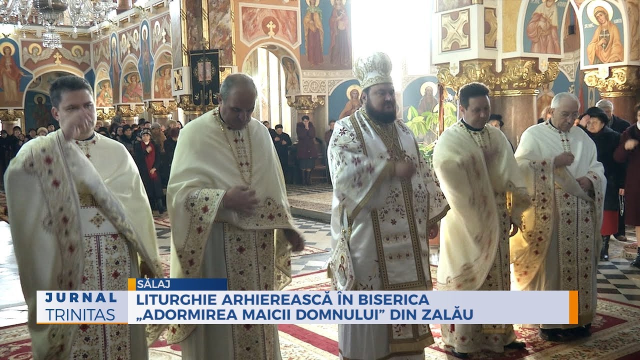 Liturghie arhierească în Biserica „Adormirea Maicii Domnului” din Zalău