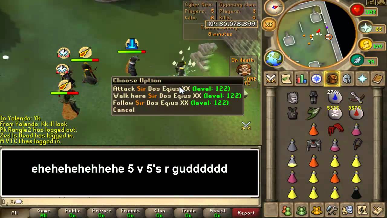 Eternal Brethren (EB) Vs The Bloodshed Empie (BSE) -  5 v 5 - Hd - Staff 0wn4g3?