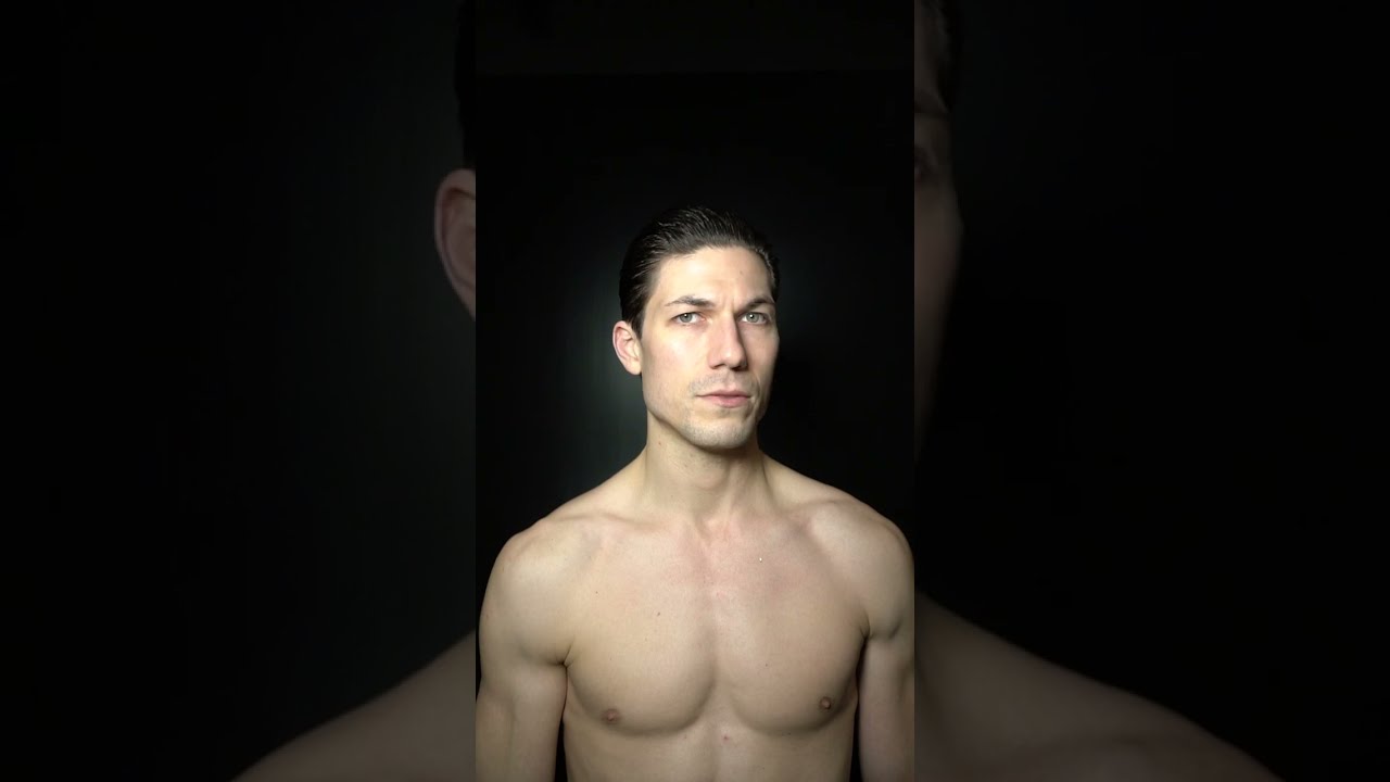 Becoming Dracula...David Ward's Quick Makeup Timeline