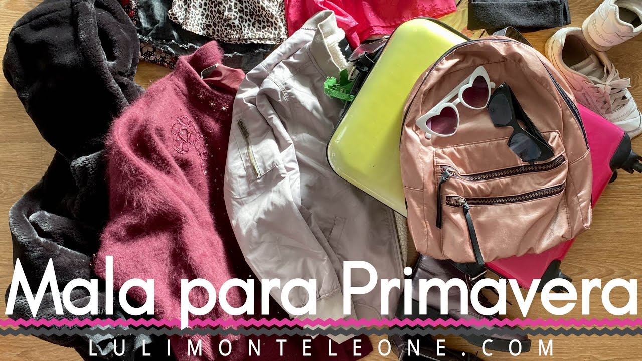 Mala para primavera na Europa! 🌺