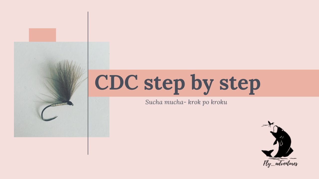 CDC step by step, sucha mucha krok po kroku. CDC, dry fly. Make yourself.