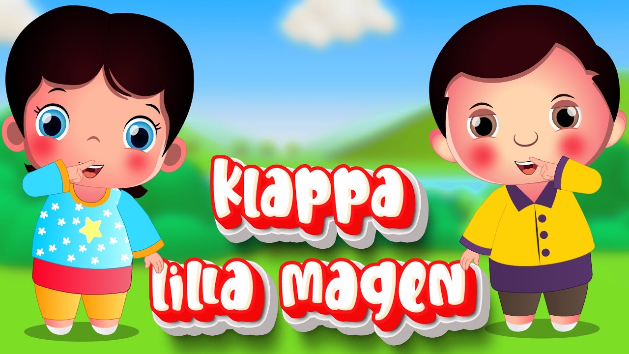 Klappa lilla magen  - Barnsånger på svenska - Svenska Barnsanger