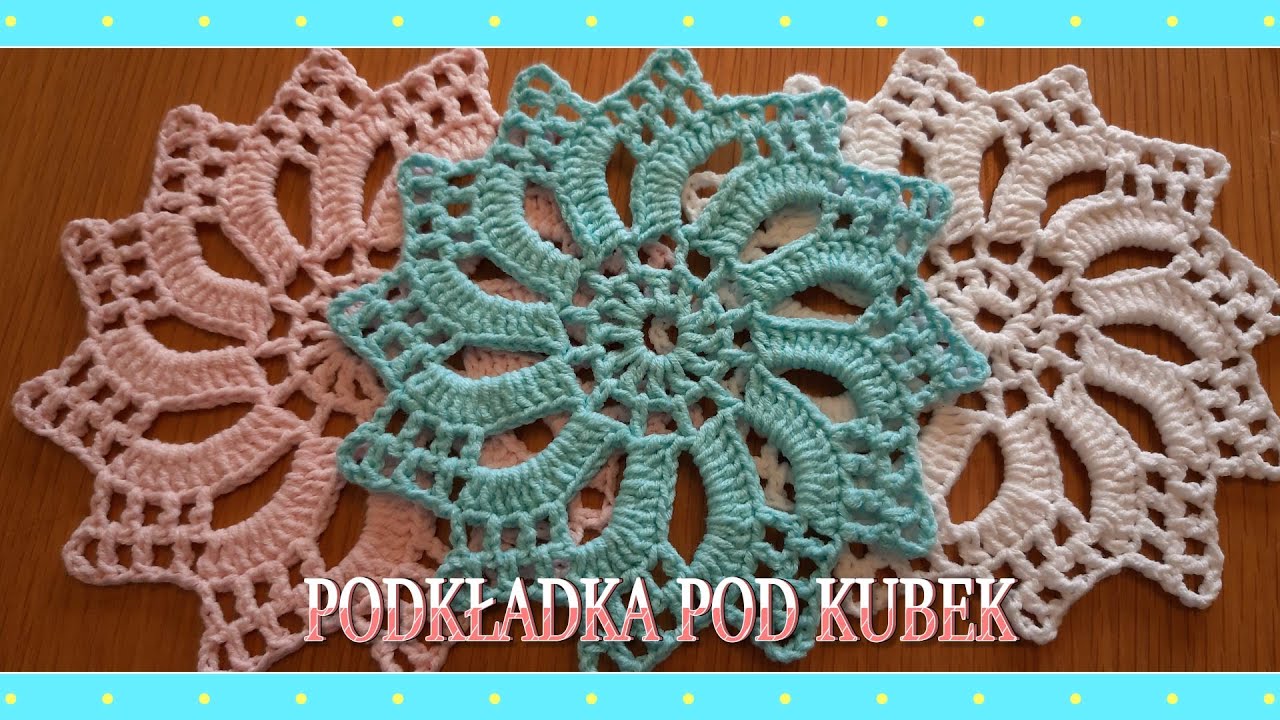 Podkładka pod kubek - serwetka