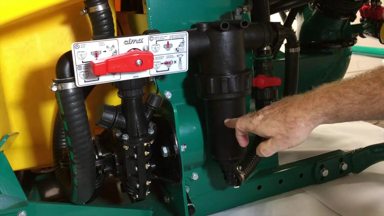 Gearmore Venturi Sprayer - Main 3-Way Ball Valve Operation