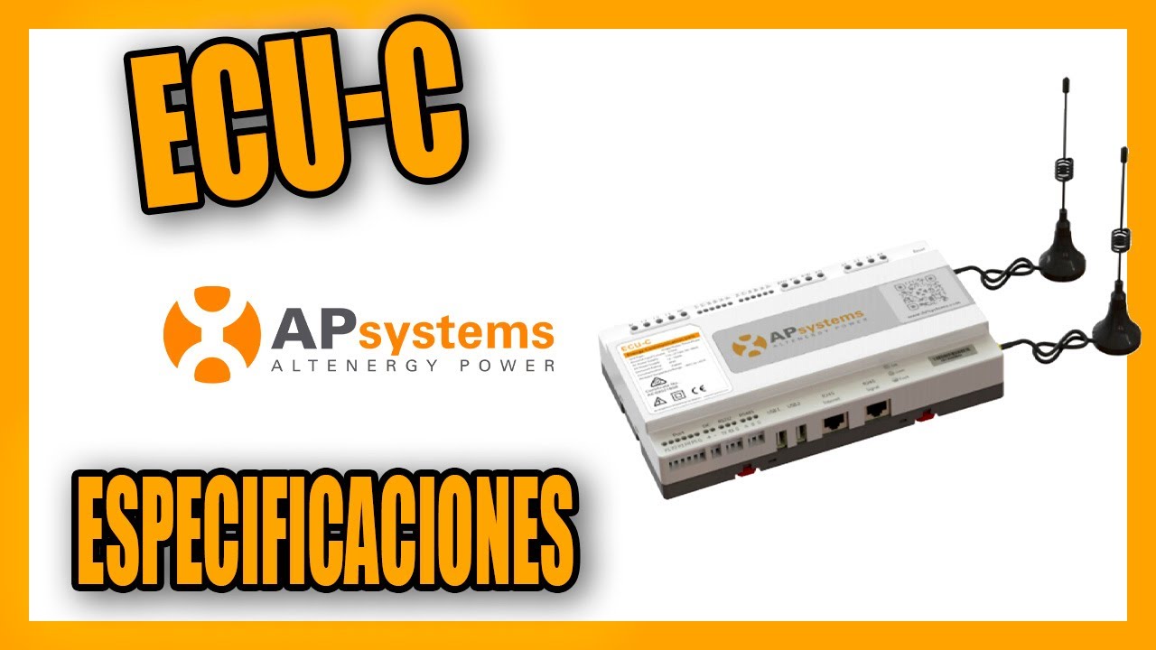 ECU-C de APSystems, unidad de comunicación.