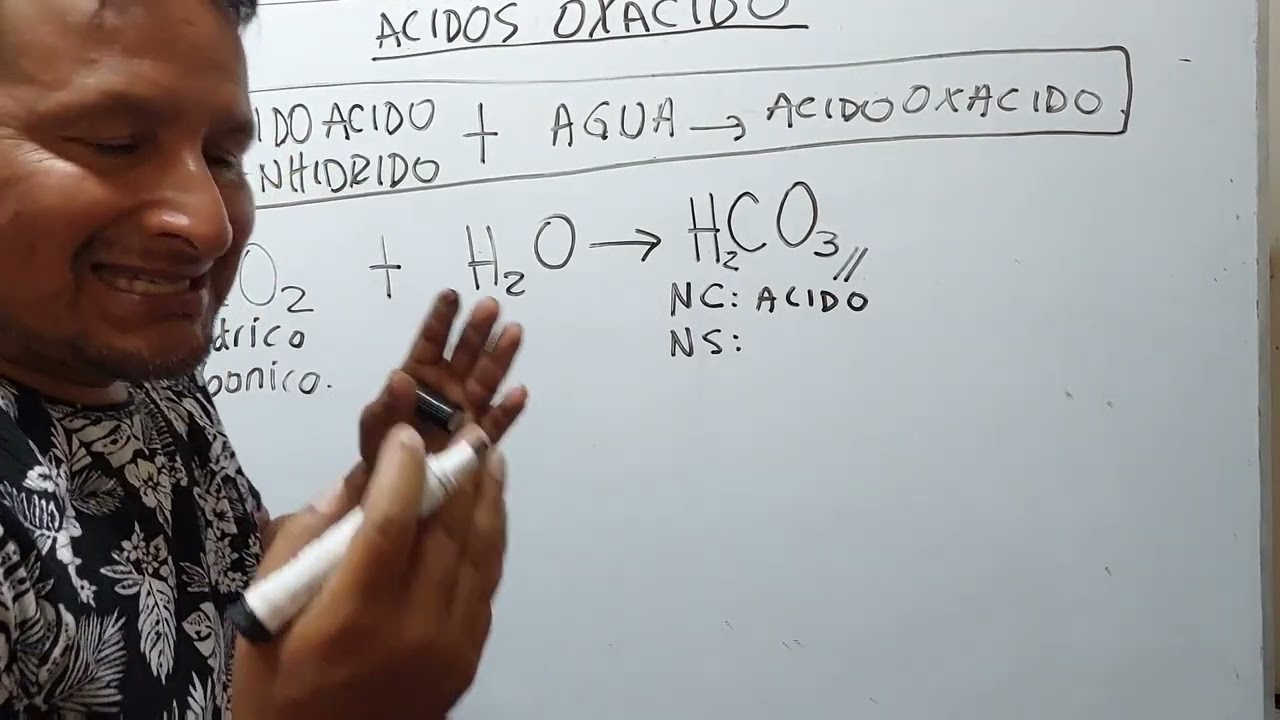 FUNCION ACIDOS HIDRACIDOS Y OXÁCIDOS