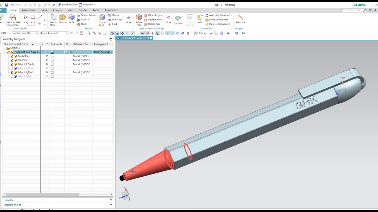 NX arrangement