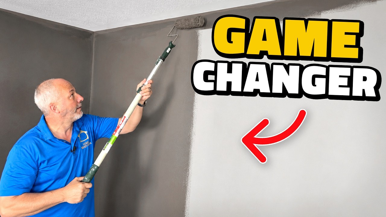 How To Paint a Room Like a Pro (NO Tape Needed)