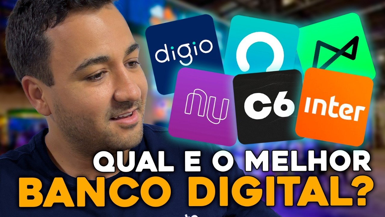 QUAL MELHOR BANCO DIGITAL de 2026? [ATUALIZADO] nubank, inter, c6, picpay ou mercado pago?