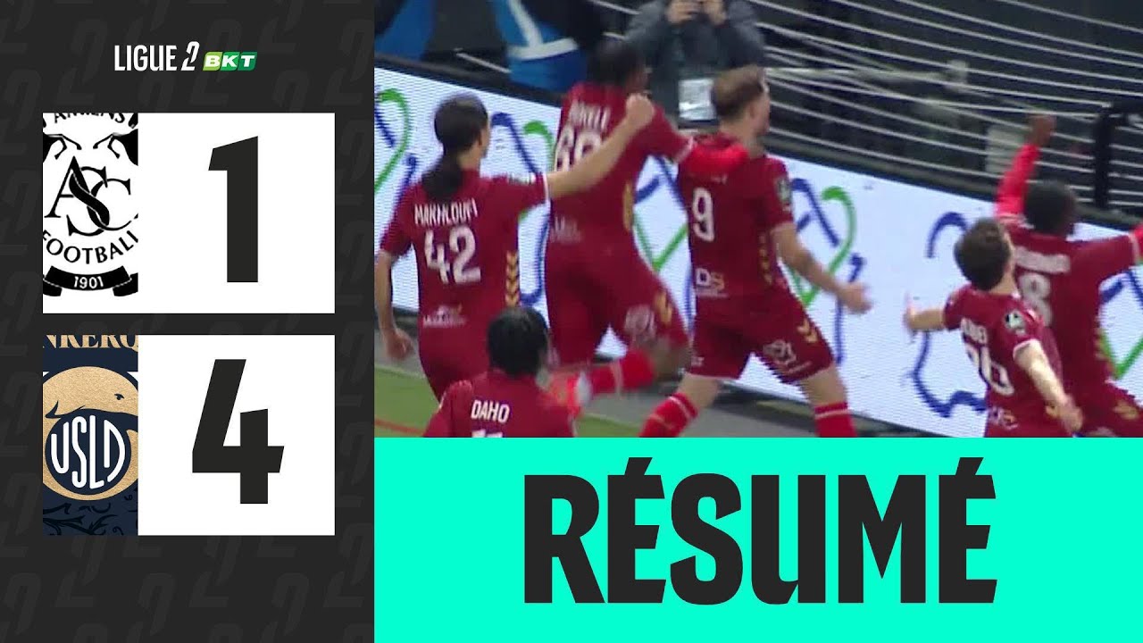 AMIENS SC - USL DUNKERQUE (1-4) - 23ème journée - Ligue 2 BKT 25/26