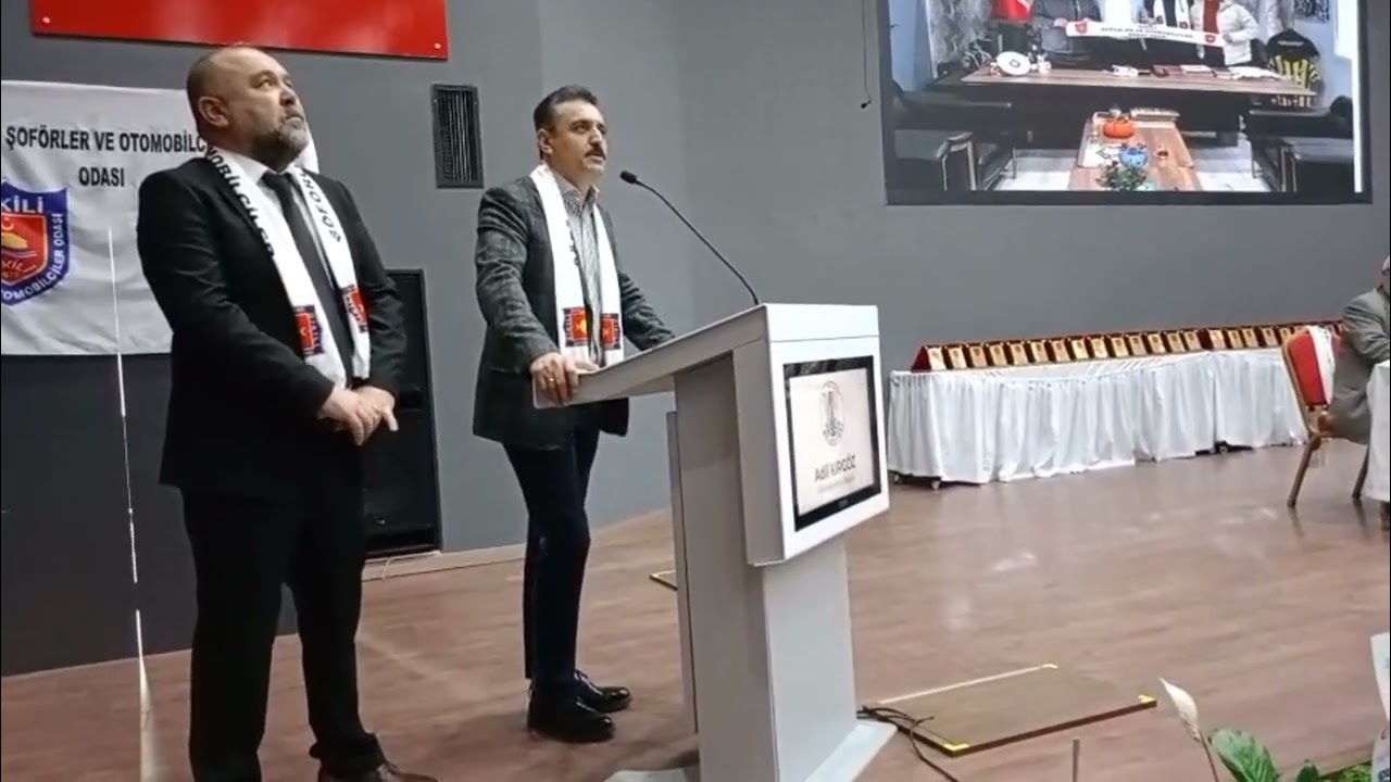 Dikili Şoförler ve Otomobilciler Esnaf Odası Başkanlık Seçimi Yapıldı