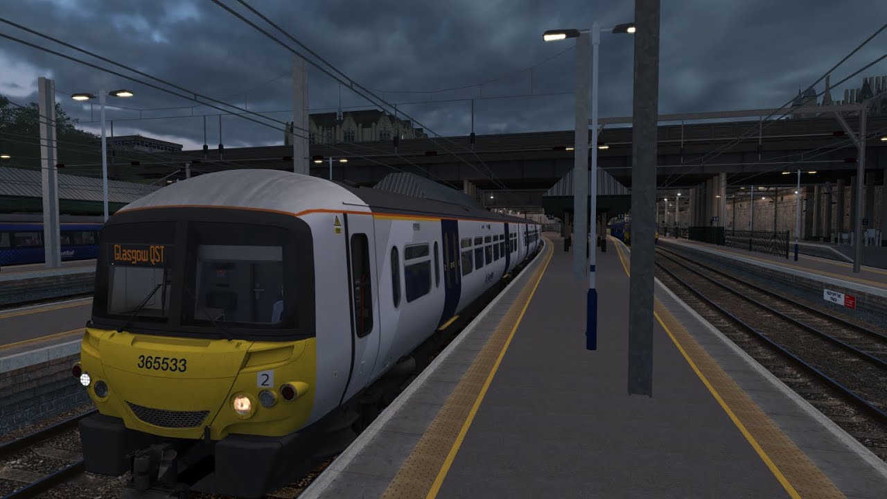 Train Simulator Classic TSC24 Network ScotEast Phase 2 1R29 2101 Edinburgh to Glasgow Queen St AP365