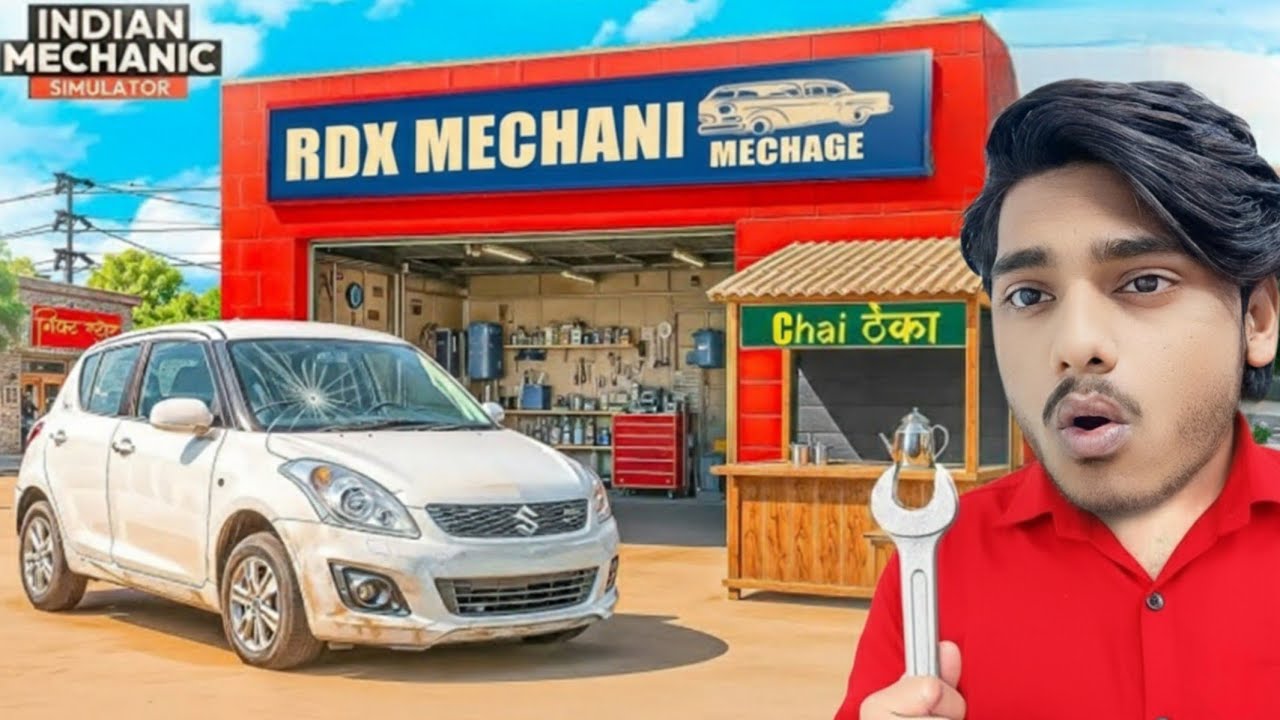 Finally! I Opened My First Indian Mechanic Shop 😱🔧 | INDIAN MECHANIC SIMULATOR